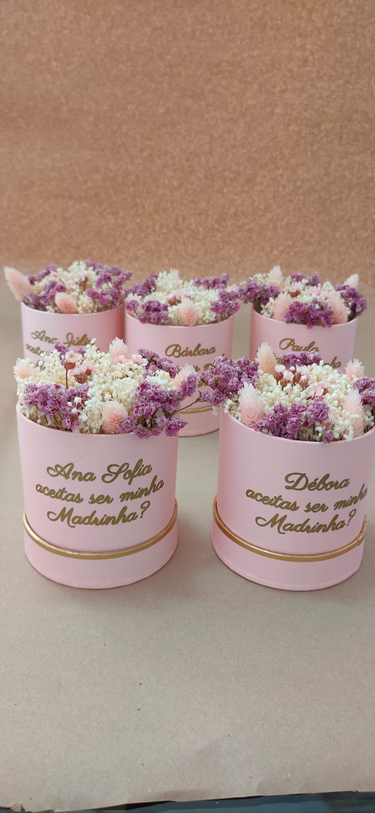 Flores Secas - Box redonda