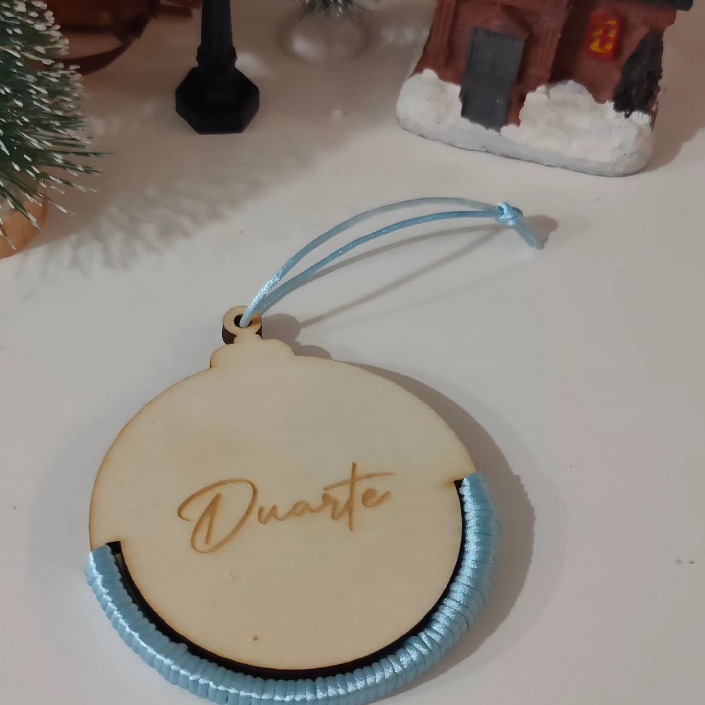 Bola Natal Madeira - Nome