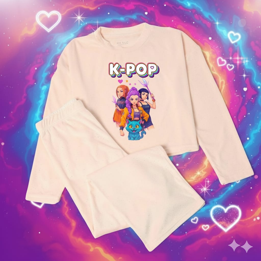 K-POP As guerreiras - Pijama