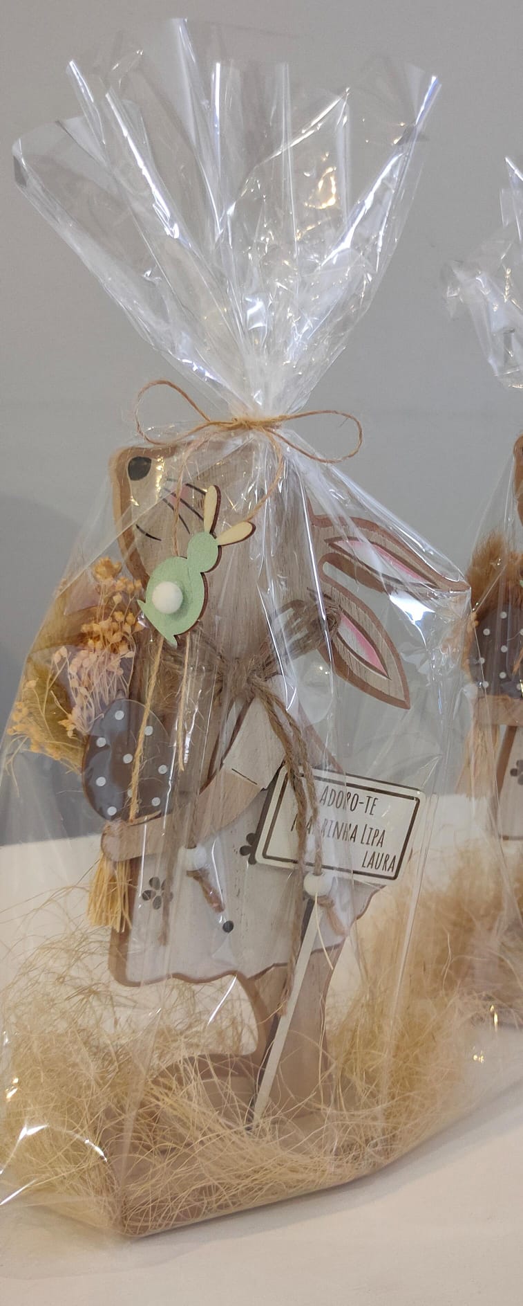 Coelhinha com Flores secas