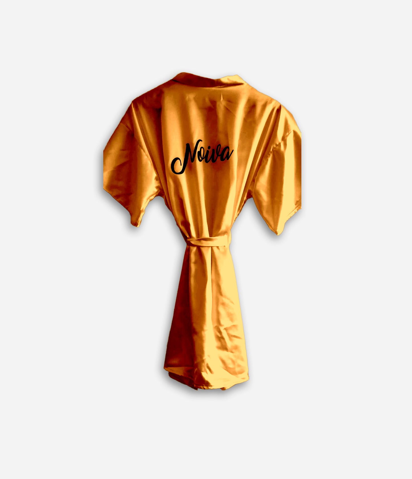 Robe de Cetim Dourado - Beija-Flor