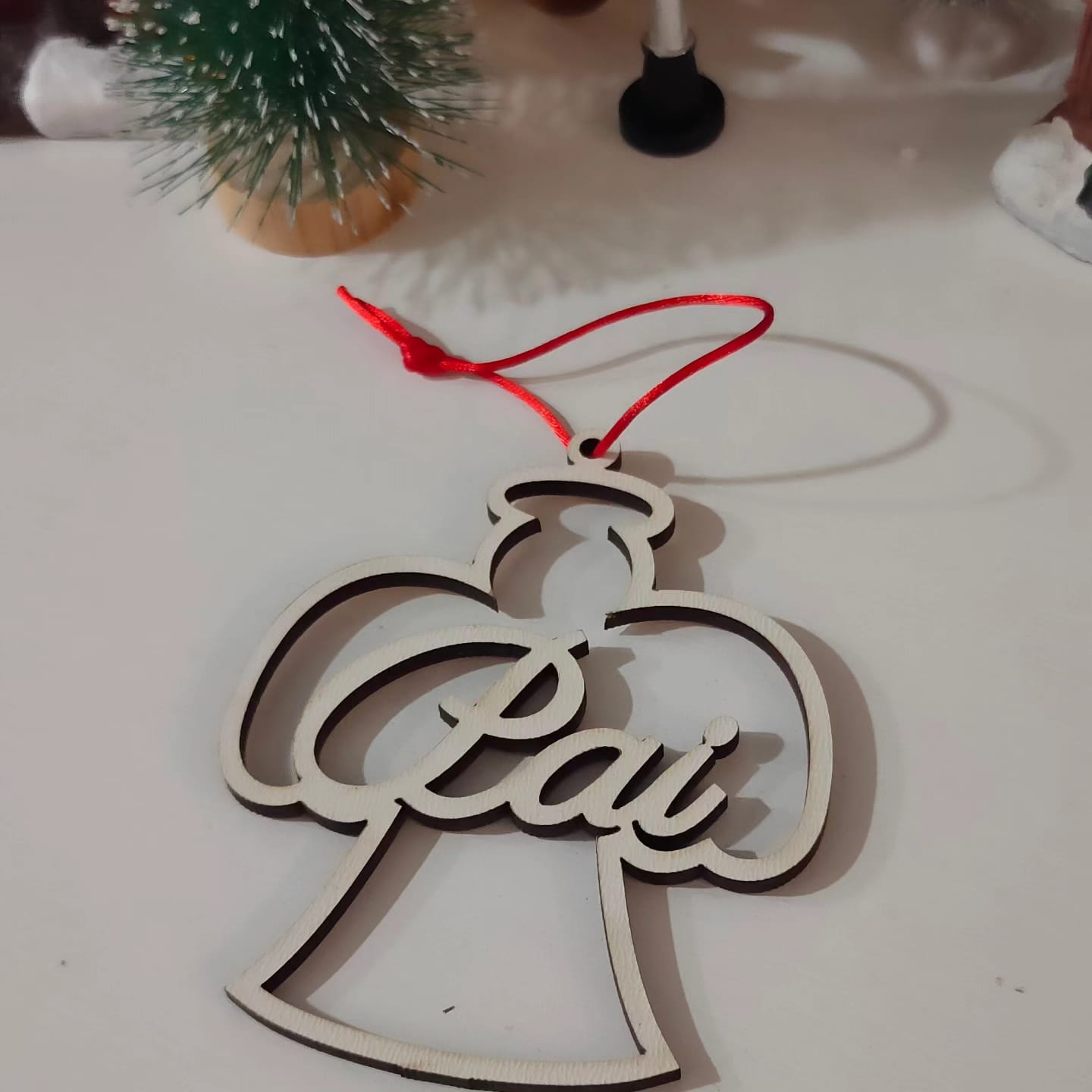 Bola Natal Madeira - Anjo