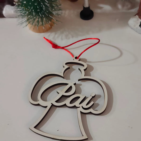 Bola Natal Madeira - Anjo