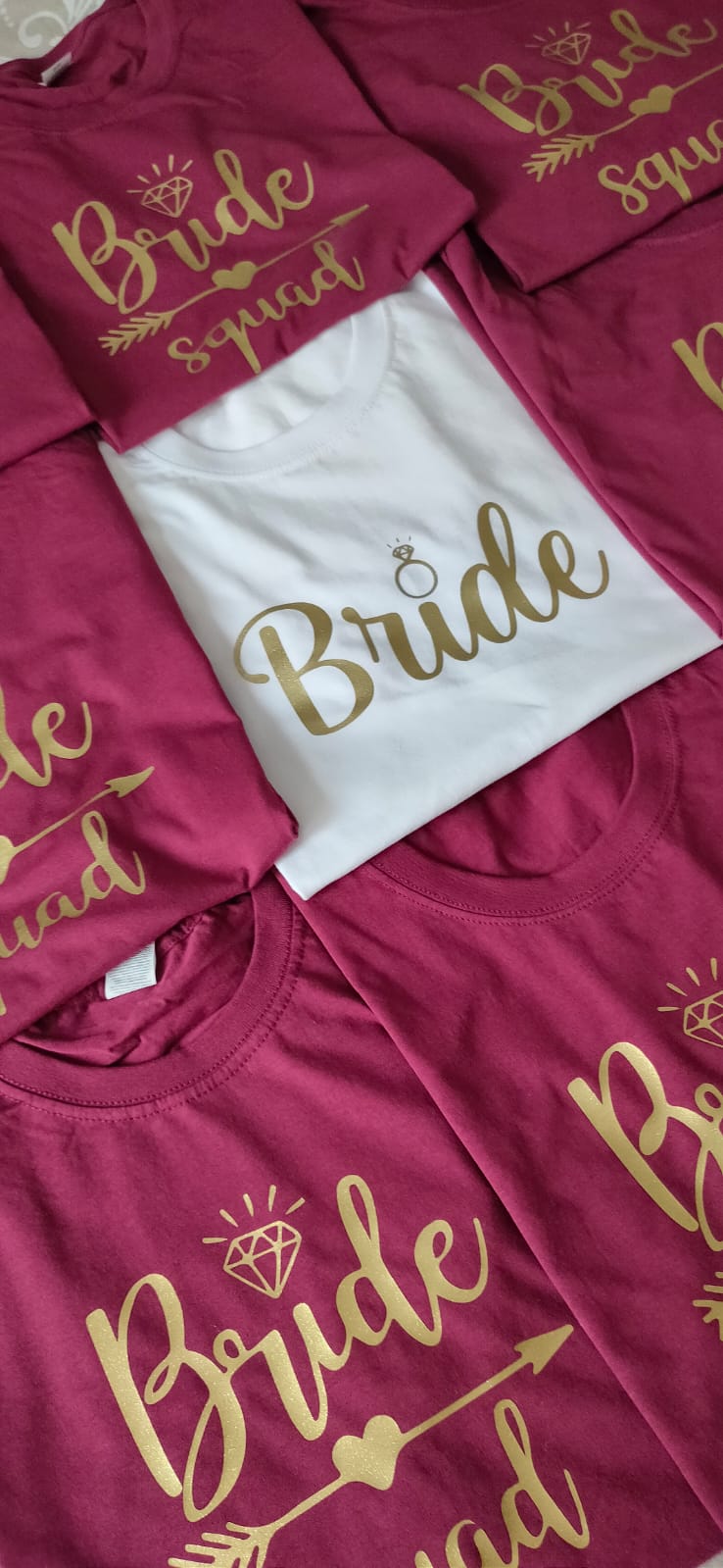 T-shirt Team Bride