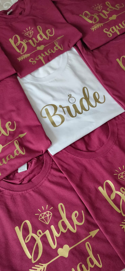 T-shirt Team Bride