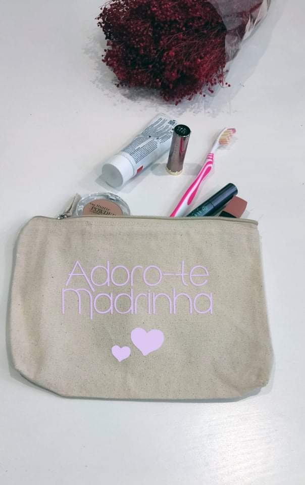 Beige Toiletry Bag