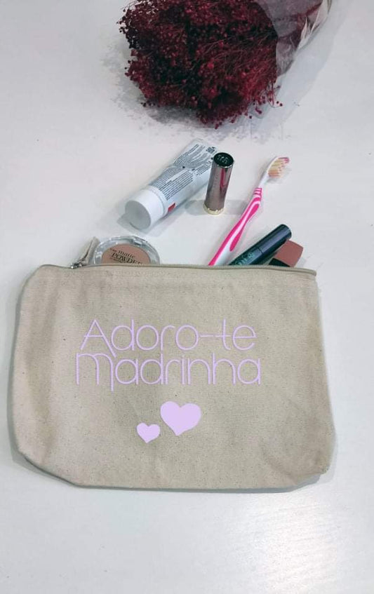 Beige Toiletry Bag