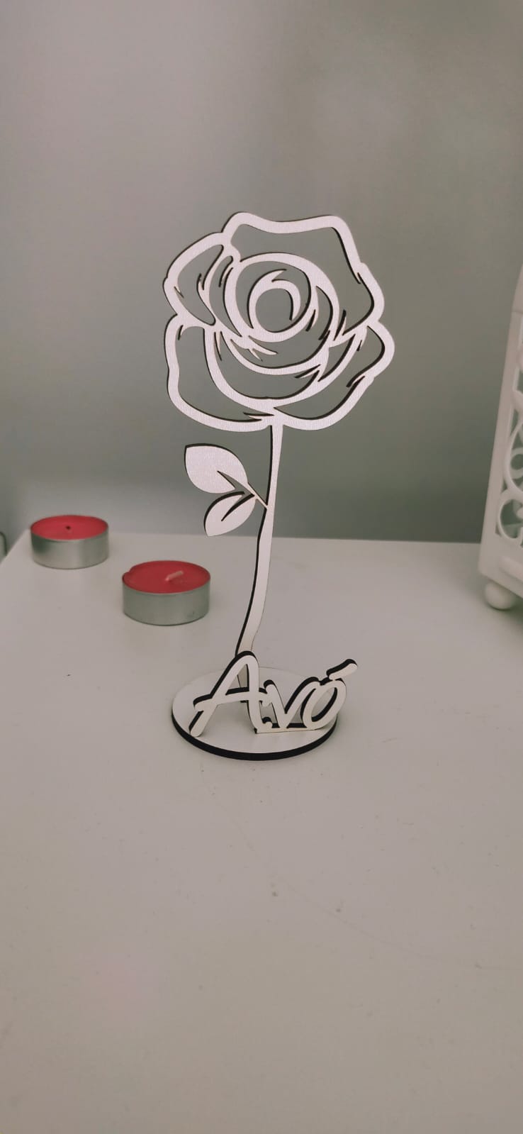 Rose in Wood