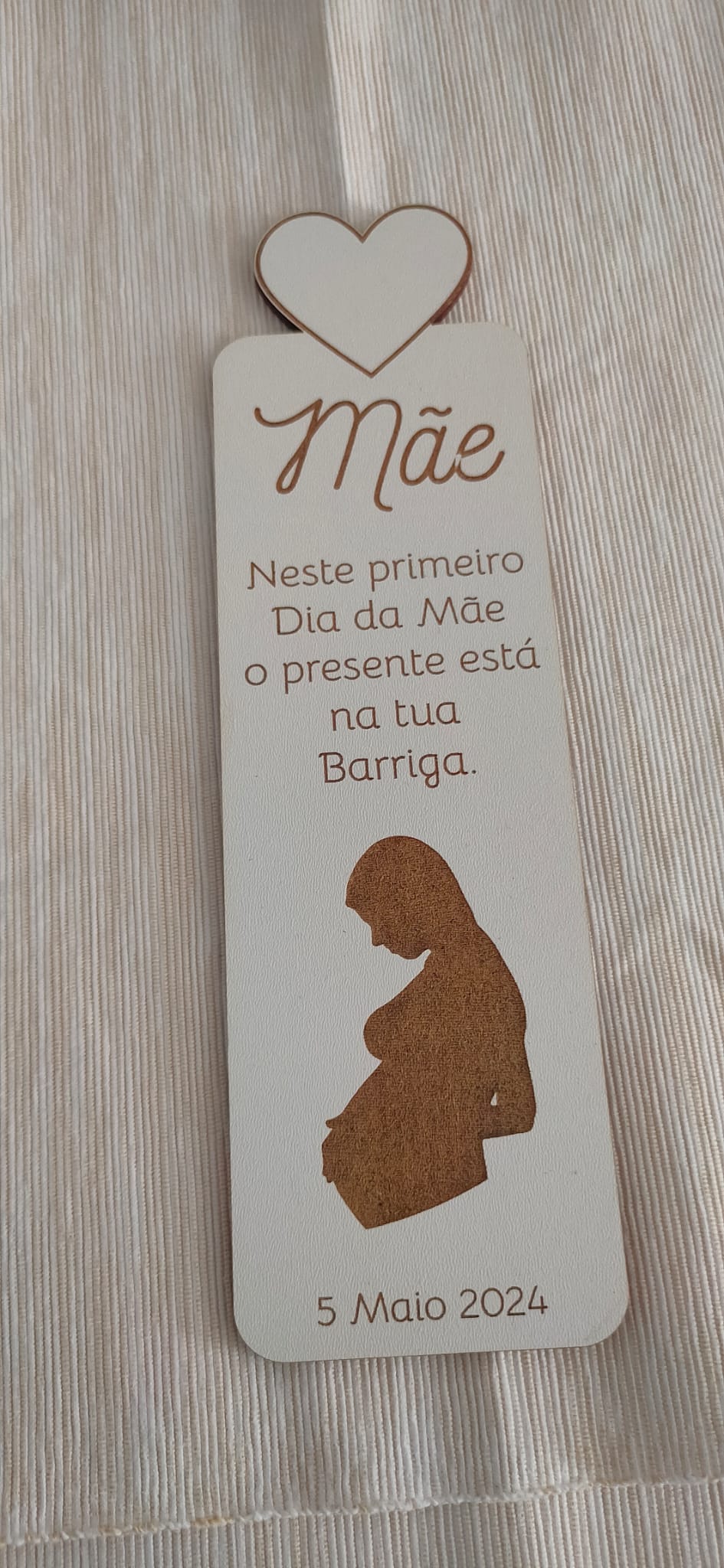 Marcador de Livro - Mãe