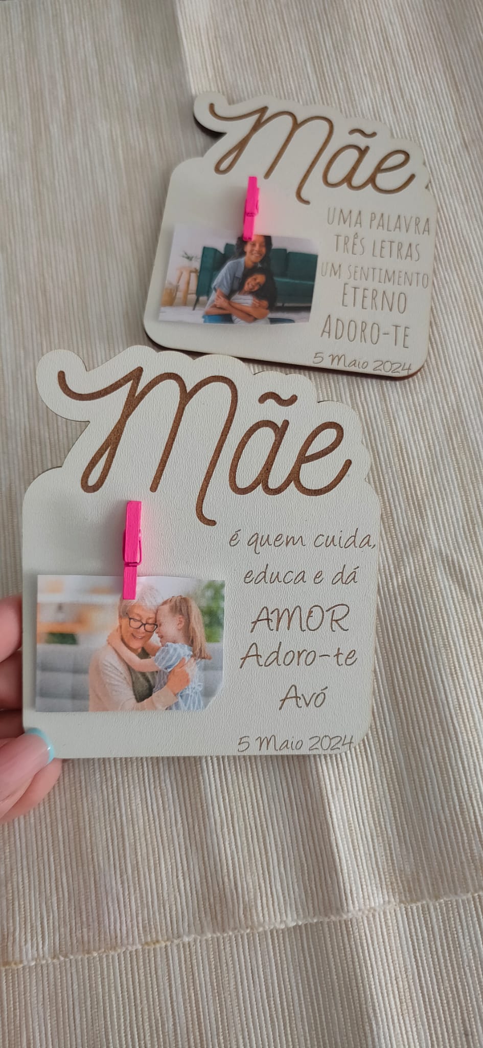 Iman com Foto