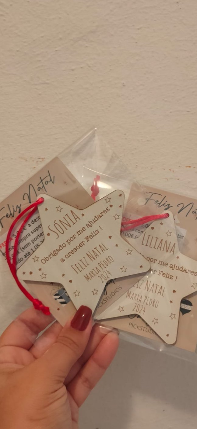 Estrelinha Personalizada