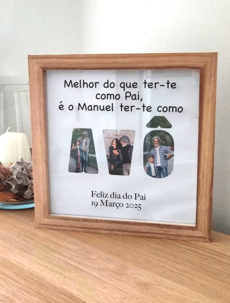 Moldura Pai /Avô