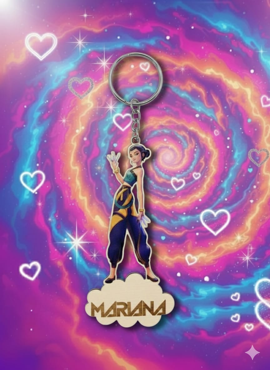 Porta-chaves K- POP As guerreiras