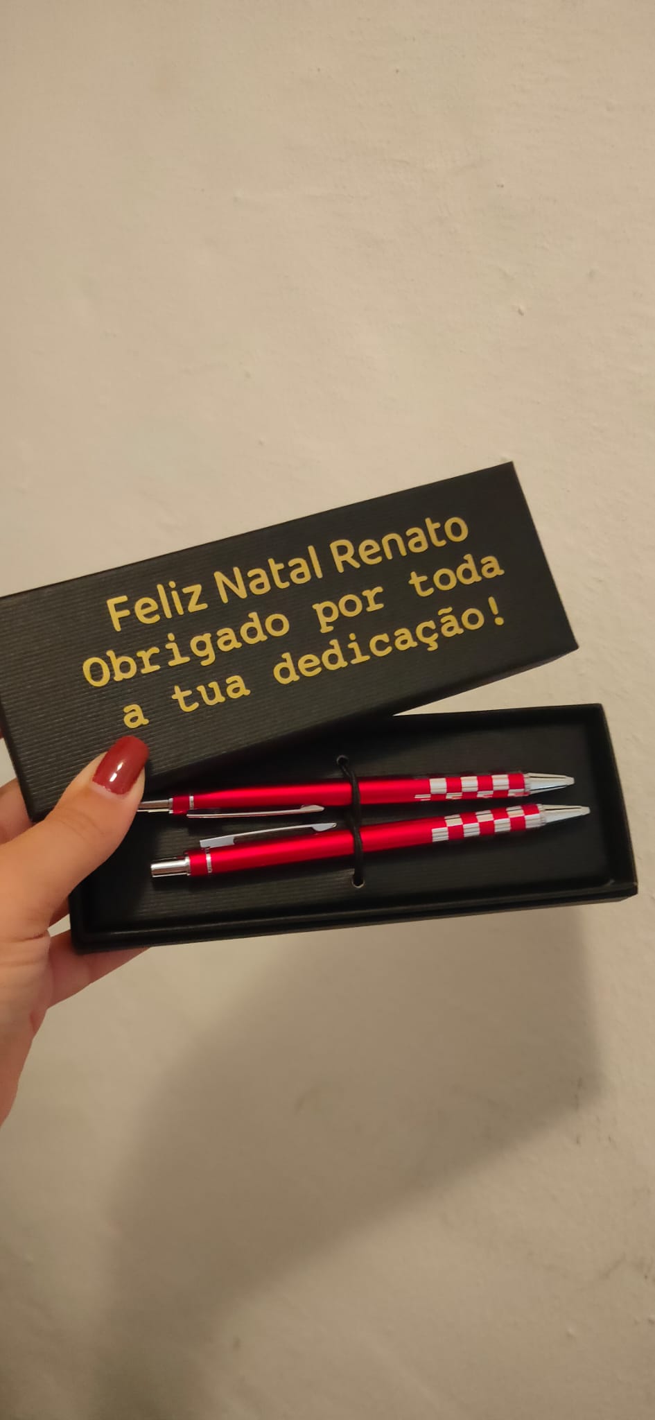 Conjunto Caneta e Lápis mina