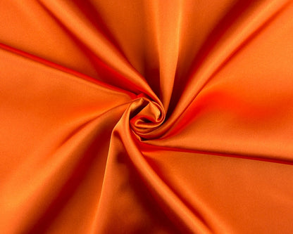 Robe de Cetim Laranja - Beija-Flor