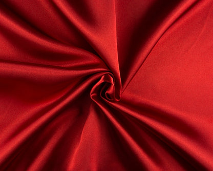 Robe de Cetim Vermelho Escuro - Beija-Flor